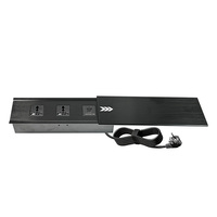 Prise de courant encastrée pour bureau, prise de table intégrée avec USB pour la maison, le bureau et la salle de conférence