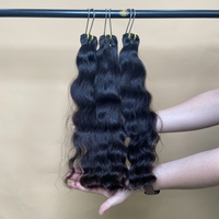 Paquetes de Cabello Humano Virgen Vietnamita de 10-30 Pulgadas, Ondulado Suelto, Cutícula Alineada, Venta al por Mayor para Salones