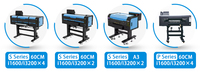 Imprimante à jet d'encre DTF à double tête A3 I1600 Imprimante à film DTF PET à transfert thermique pour textile Imprimante DTF à transfert d'impression