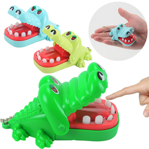Juego de Truco Interactivo Creativo y Divertido para Padres e Hijos, Cocodrilo de Boca <span class=keywords><strong>Grande</strong></span> que Muerde el Dedo, Juguete de Regalo - Product Image 1