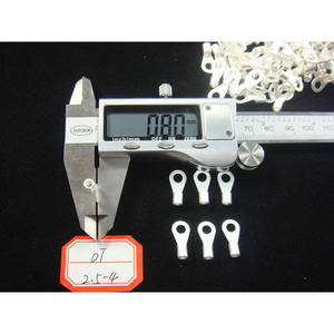 Borne annulaire Han Yi OT2.5-4 en cuivre 1.5-2.5mm pour câbles de connexion en électronique et en ingénierie électrique - Product Image 3