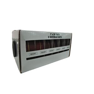 6m/8m papier abrasif émeri rouleau de tissu 80/150/240/320/400/600 grain polissage à sec outils de ponçage pour le travail du <span class=keywords><strong>bois</strong></span> en métal <span class=keywords><strong>Dremel</strong></span> - Product Image 4