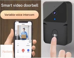 Manufacture <strong>Doorbell</strong> with Camera Smart <strong>Doorbell</strong> <strong>WiFi</strong> <strong>Remote</strong> Home Monitoring <strong>Video</strong> <strong>Intercom</strong> HD Night Vision Capture <strong>Doorbell</strong> - Product Image 4