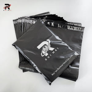Échantillon gratuit de polymailer en plastique auto-adhésif, sac polybag, logo personnalisé imprimé, emballage, sacs d'expédition, imperméable, durable, résistant aux chocs - Product Image 2