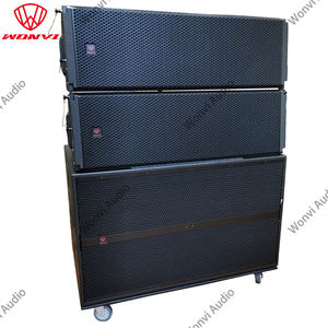 Çift 12 inç hat düzenekli hoparlörler HDL 50-A 4K üç yollu çizgi dizi ses sistemi - Product Image 2