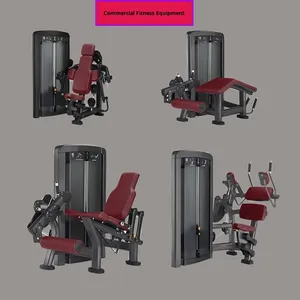Gym Commerciële Stalen Zittende Schouderpers Rechte Arm Borstdruk Beenkrul Trainer 65Kg Sterkte Fitnessapparatuur - Product Image 2