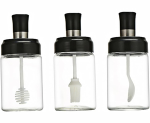 New Eco-Friendly Plastic Seasoning Bottles for Kitchen Use Creative Design Cross-border Commercial Household Oil Pots - Product Image 1