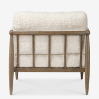 Fauteuil de détente en tissu minimaliste moderne pour la maison, salon