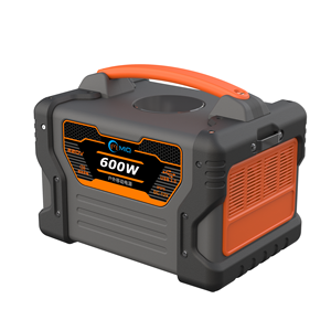 สถานีไฟฟ้าพกพา 600W 582Wh, เครื่องกำเนิดไฟฟ้าพลังงานแสงอาทิตย์พร้อมการชาร์จ AC รวดเร็วและช่องจ่ายไฟหลายช่อง, ไฟสำรองสำหรับบ้านและการตั้งแคมป์ - Product Image 1
