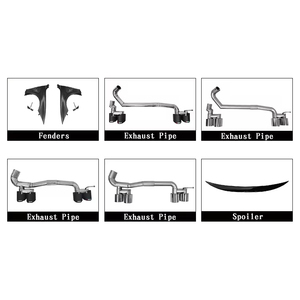 Kit carrosserie XT de haute qualité pour <span class=keywords><strong>BMW</strong></span> <span class=keywords><strong>Série</strong></span> 3 12-18 F30 modifié en <span class=keywords><strong>M</strong></span>-tech Pare-chocs avant Pare-chocs arrière Jupe latérale <span class=keywords><strong>Grille</strong></span> F30/35 - Product Image 6