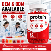 Gomitas de Proteína con Alto Contenido de Proteína, 20 g de Proteína de Suero |   Marca Privada para Vendedores de Fitness en Amazon y TikTok