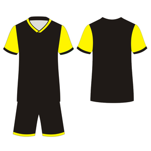Beste kwaliteit geprinte korte mouw 2627 seizoen Brazilië voetbaltenue voor heren 100% polyester sporttenues - Product Image 3