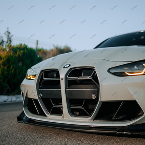 Lưới tản nhiệt cản trước bằng sợi carbon khô OEM dành cho BMW G80 M3 G82 M4 2022 2023, bộ body kit ngoại thất xe hơi, kiểu dáng CSL - Product Image 1