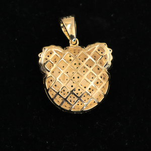 Colgante de Cara de Payaso Multicolor Estilo Hip Hop, Chapado en Oro de 14K, Plata 925, Moissanita VVS, Joyería Personalizada Unisex para Raperos - Product Image 2