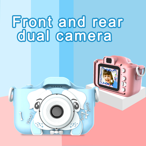 Caméra vidéo pour enfants de 2 pouces, directement de l'usine, HD 1080p CMOS, 10 dessins animés, jouet selfie avec filtre, cadeau idéal - Product Image 2