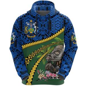 Sublimación Impresión Islas Salomón Sudadera con capucha Logotipo personalizado Tribal Sudadera Manga larga Pullover Chándal Streetwear - Product Image 1