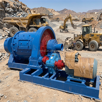 Broyeur à boulets 900*1200 pour le broyage de pierres et de minerai d'or - Équipement d'extraction d'or portable à petite échelle à vendre
