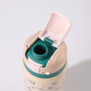 Botella de Agua Deportiva de Acero Inoxidable con Aislamiento al Vacío de Doble Pared, Libre de BPA, de 16oz/24oz/32oz, Vaso de Acero Inoxidable con Asa - Product Image 4