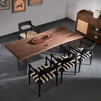 Chaise de salle à manger moderne et simple à dossier en bois massif Fauteuil de table à thé de style rétro Chaise longue de petite taille pour appartement YP015