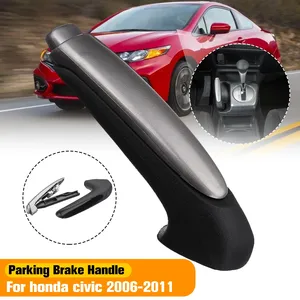 Car Handle Grip Covers Parking Hand Brake Handle Sleeve Protector <b>Interior</b> <b>Accessories</b> for Honda for Civic 2006 2007 2008 -2011 - Product Image 1