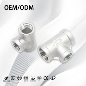 Trung Quốc Nhà sản xuất cung cấp <span class=keywords><strong>ANSI</strong></span> Ống thép không gỉ Phụ kiện 304 <span class=keywords><strong>316</strong></span> nữ chủ đề khuỷu tay/giảm tốc/Tee - Product Image 5