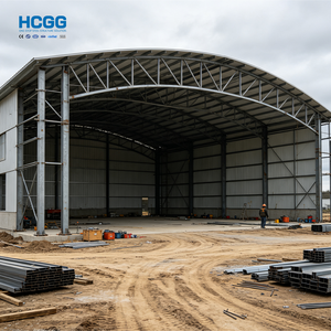 <span class=keywords><strong>Hangar</strong></span> d'avion en structure acier entièrement conçu Q355, grande portée, entrepôt de stockage d'avions préfabriqué et installé - Product Image 4