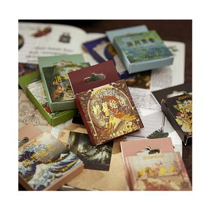 Pegatinas <span class=keywords><strong>de</strong></span> papel para decoración <span class=keywords><strong>de</strong></span> álbumes, 45 hojas <span class=keywords><strong>de</strong></span> pegatinas decorativas para diario, arte artesanal - Product Image 1