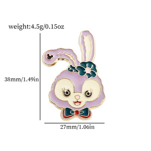 Voorraad Custom Hard Emaille Broche Revers Dier Metalen Pin Badge Fabrikant Hoed Kleding Metallic Anime Medische Spelden Voor Hoeden - Product Image 5