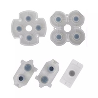 Kit de pièces de rechange pour manette PS4 Pro Slim : joysticks 3D, sticks analogiques, boutons de déclenchement L1 R1 L2 R2, caoutchoucs conducteurs