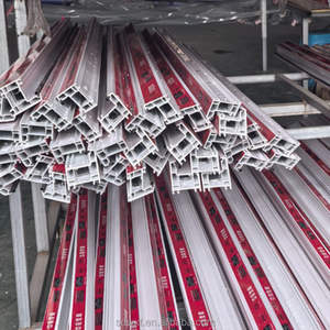 חלון ציר UPVC לבתים עמידים בפני פגיעות, חלונות פלסטיק PVC זכוכית - Product Image 3