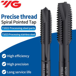 YG1 T1023 M2 M2.5 M3 M3.5 M4 M5 M6 M7 M8 M10 M12 M14 M16 M18 M20 Jeu de matrices de <span class=keywords><strong>taraud</strong></span> à vis <span class=keywords><strong>Taraud</strong></span> fileté Yg1 Combo Hss - Product Image 2