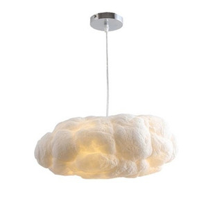 <span class=keywords><strong>Lampada</strong></span> a Sospensione Moderna Creativa Romantica con Effetto Nuvole Bianche, Illuminazione LED, Luce Sospesa Morbida a Forma di <span class=keywords><strong>Nuvola</strong></span> di Cotone - Product Image 6