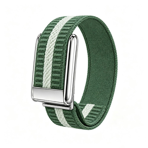 Bracelet de remplacement sport en nylon tressé à rayures horizontales pour Whoop 5.0 / Whoop MG - Product Image 3