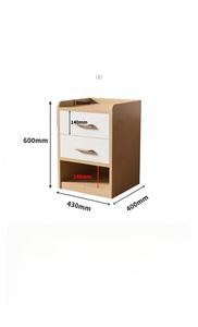 Promotion : Armoire Moderne en Bois Intégrée et Combinée, Meuble de Rangement Personnalisable <span class=keywords><strong>à</strong></span> Deux Portes pour Chambre d'Aptement ou de Maison de Retraite - Product Image 4
