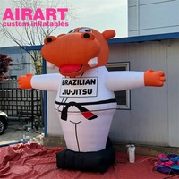 Poupée de cow-boy gonflable personnalisée en usine pour la décoration d'événement cosplay, poupée de dessin animé gonflable géante