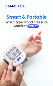 Blutdruckmessgerät für zwei Benutzer mit großem Bildschirm, automatisches Blutdruckmessgerät, genaues Heimtracking, wiederaufladbar, tragbar - Product Image 2