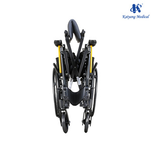 Silla de Ruedas Manual Plegable de Aluminio Ligera y Portátil para Fisioterapia y Equipo Médico - Product Image 6