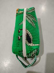 Bolsa de Viaje de Fin de Semana de Lujo con Diseño de Patchwork, Bolsa de Lona Acolchada con Estampado de Bloques de Algodón, Gran Capacidad, Duradera, para Deportes, Viajes, Gimnasio, Yoga - Product Image 3