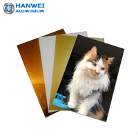 Plat Aluminium Sublimasi HANWEI, Panel Foto Aluminium, Lembaran Logam Aluminium untuk Sublimasi