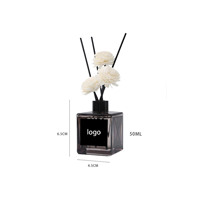 Diffuseur de parfum d'aromathérapie écologique avec logo personnalisable, bouteille de parfum de maison vide, recharge sans flamme pour assainisseurs d'air