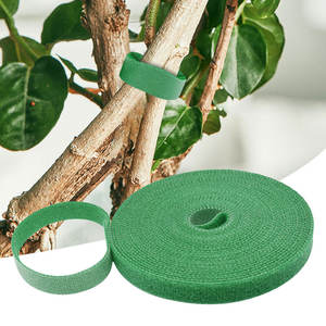 Cinta de Velcro autoadhesiva para plantas verdes, banda de sujeción para plantas trepadoras, soporte de jardinería, correas de fijación, rollo de 10M - Product Image 2