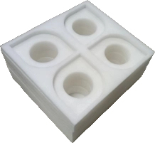 Bandeja de espuma moldeada de EVA/EPE ecológica, troquelada y personalizada, de gran venta para embalaje - Product Image 2