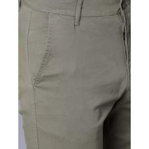 Pantalon chino élégant pour hommes du fournisseur BD nouveauté conception personnalisée coupe ajustée avec motif droit couleur unie décontracté à la mode - Product Image 3