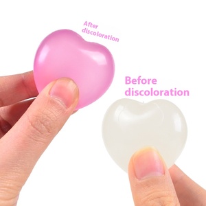 Mini Ballon Musical Amour en TPR, Jouet de Décompression Lumineux Changeant de Couleur, Jouet à Pétrir pour Enfants de 5 à 7 Ans, Couleur Maltose - Product Image 3