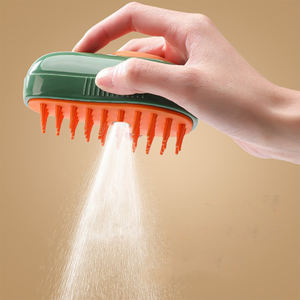 แปรงสำหรับสุนัขและแมวดีไซน์อะโวคาโดพร้อมสเปรย์ - Product Image 1