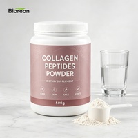 Hoogzuiver gehydrolyseerd multi-collageen peptidepoeder, ruw proteïne-materiaal, op maat gemaakte private label voedingssupplement, bulk