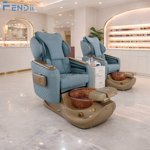 Poltrone Pedicure di Lusso Moderne Senza Tubi, Comode Poltrone Massaggianti per Spa Piedi, Arredamento per Centri Estetici - Product Image 3