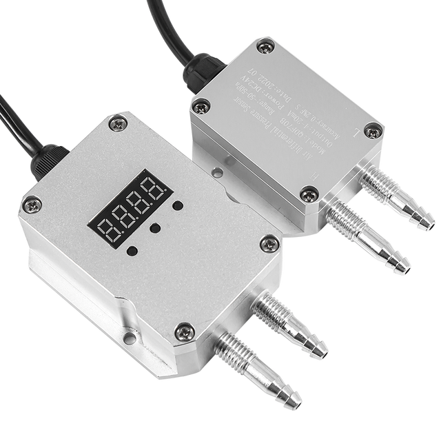 Digital 4-20mA Air Differential Pressure Sensor Transmitter Micro Gas Wind Differential Pressure Transmitter