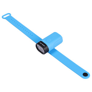 DELANHUWI 可充电 USB LED 手电筒头盔自行车车架灯 IPX4 防水 ABS/铝合金 夜间骑行灯 4 种模式 - Product Image 2