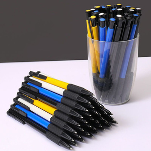 Penne a Sfera in Gel Semplici, Durevoli ed Ecologiche per Ufficio e Scuola, Impugnatura Confortevole, Inchiostro Rosso/Blu/Nero, Regali Promozionali - Product Image 2